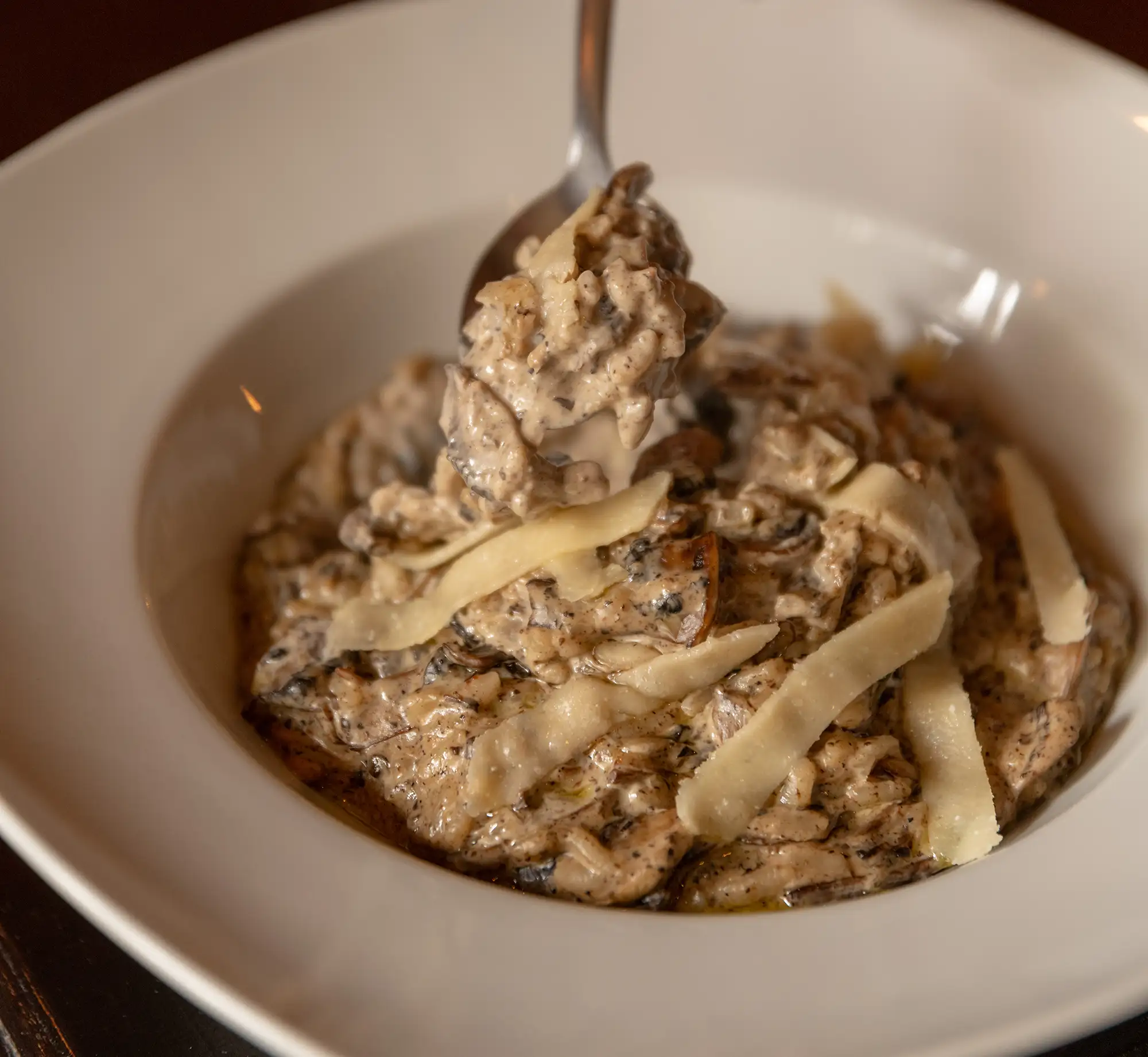Risotto crème de truffe